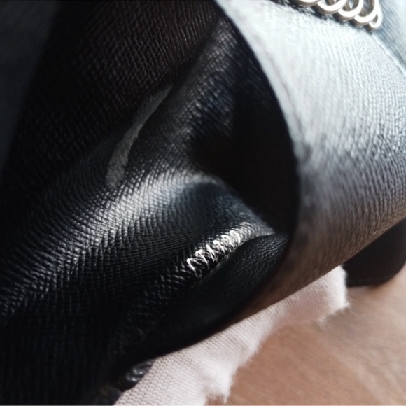 Authentic Louis Vuitton Gray Ebene Leather Key
Holder Wallet - Picture 4 of 8